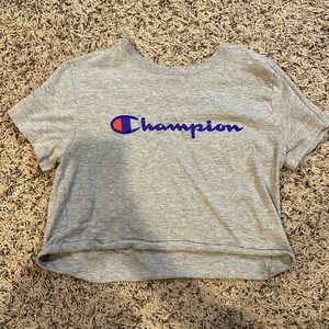 Gray Champion Crop Top